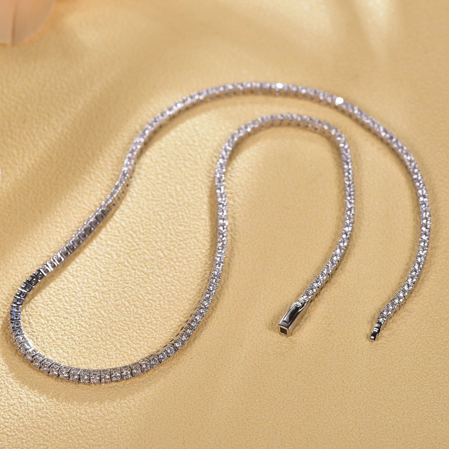 925 silver necklace with rhodium plating CZ AN73188 Kirin Jewelry