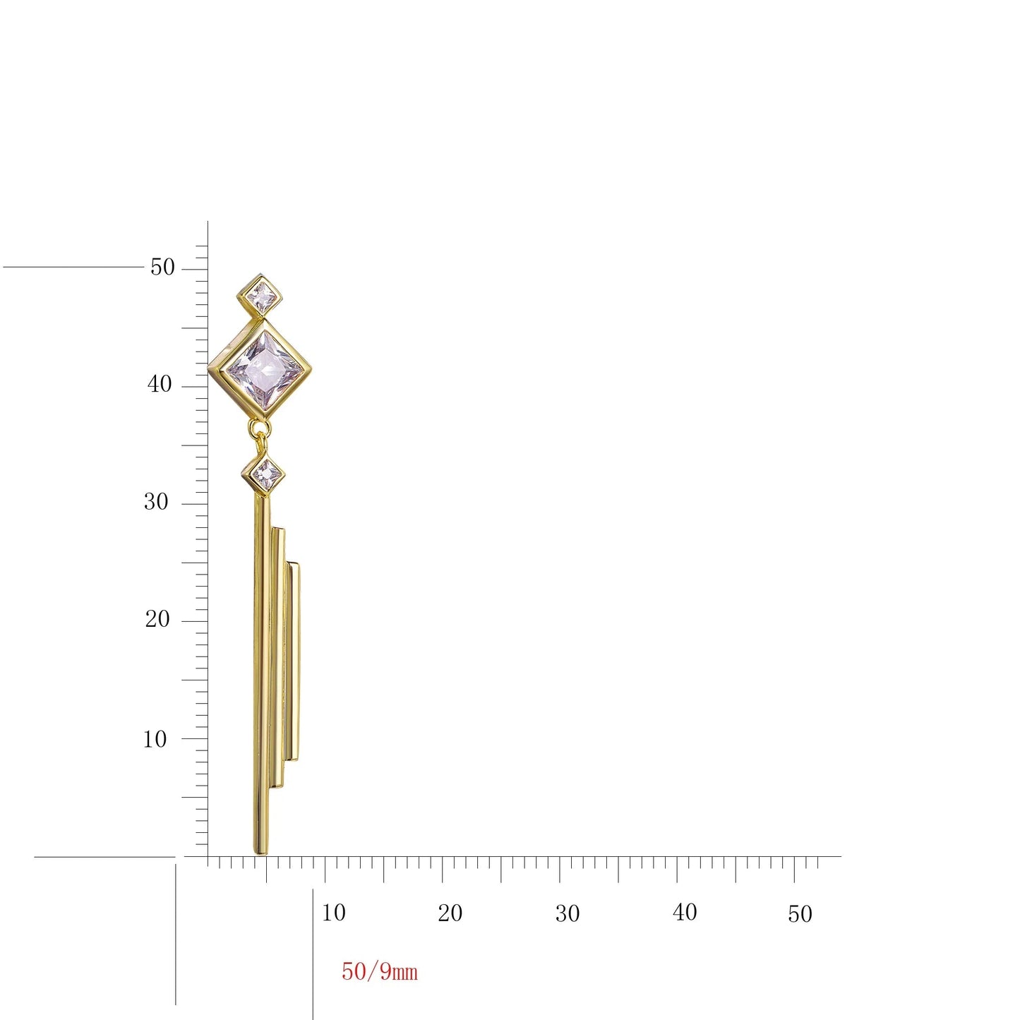 AAA CZ Long Dangle 18k gold Earrings Jewelry Gift Women Drop Earrings for Girls Tassel Earrings Kirin Jewelry