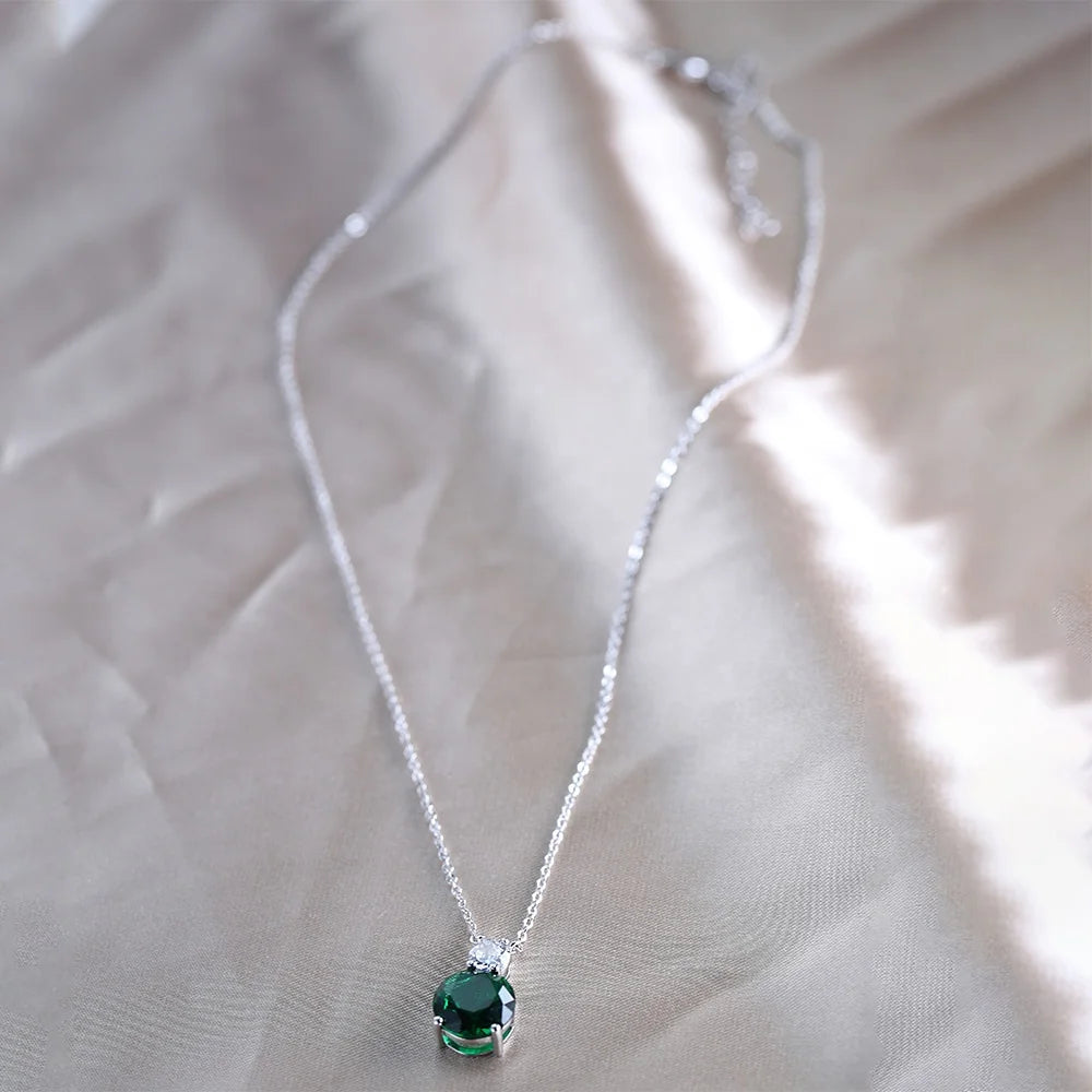 Jewelry wholesale fashion Necklace Pendant Jewelry Emerald Zircon Diamond Pendant Emerald Gemstone Pendant Kirin Jewelry