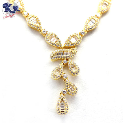 Rani haar designs gold plate silver necklace chain Kirin Jewelry