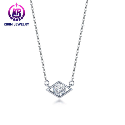 Trendy Jewelry Cut Lab Grown Diamond Pendant Custom Jewellery Women Chain Necklace Kirin Jewelry