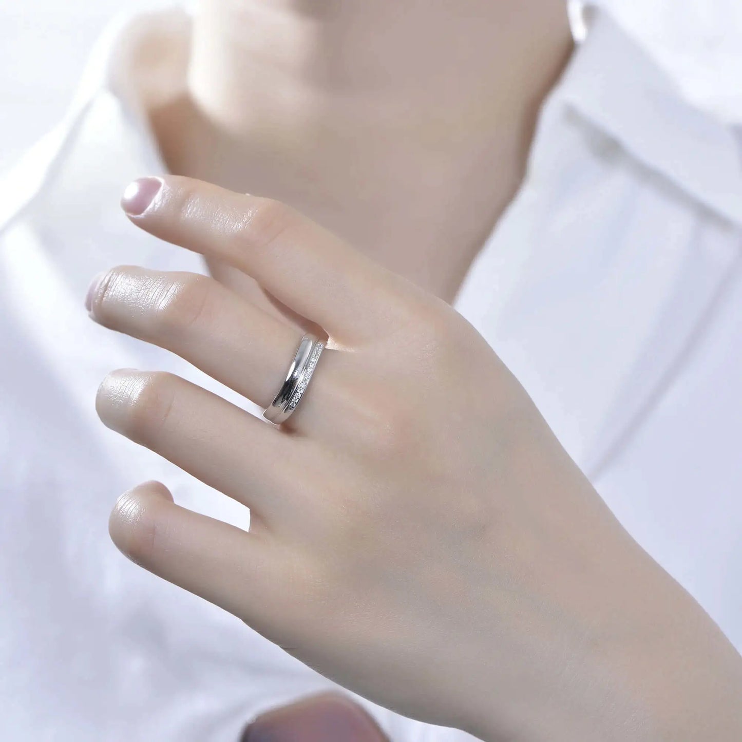 Wholesale Personalized Minimalist Simple Engagement Rings for Women