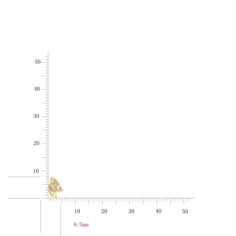 Wholesale Silver Gold Plated Geometric Unique Hoop Earrings