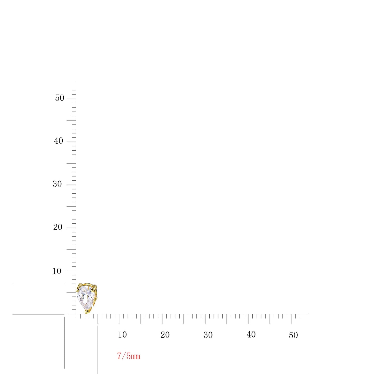 Wholesale Silver Simulated Diamond Pear Cut Tennis Bracelet