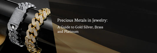 Precious Metals in Jewelry: A Guide to Gold, Silver, Brass, and Platinum