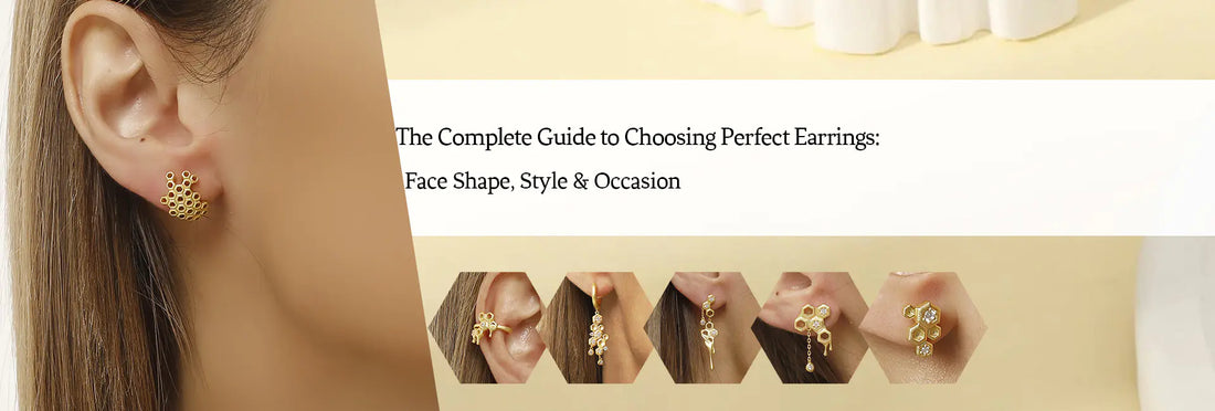 The Complete Guide to Choosing Perfect Earrings: Face Shape, Style & Occasion