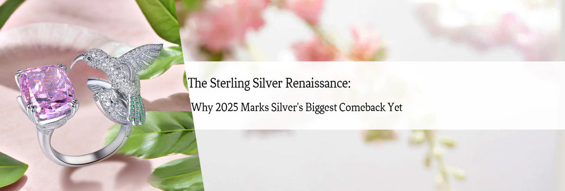 The Sterling Silver Renaissance: Why 2025 Marks Silver's Biggest Comeback Yet