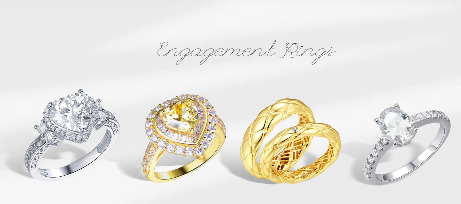 Silver Engagement Rings