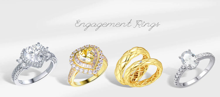 Silver Engagement Rings