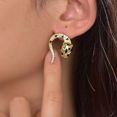18k gold plated animal earrings bohemian gold snake butterfly drop earrings set Kirin Jewelry