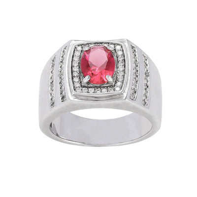 925 Sterling Silver Genuine Ruby Ring Fashion charm Ladies Jewellery rings Kirin Jewelry