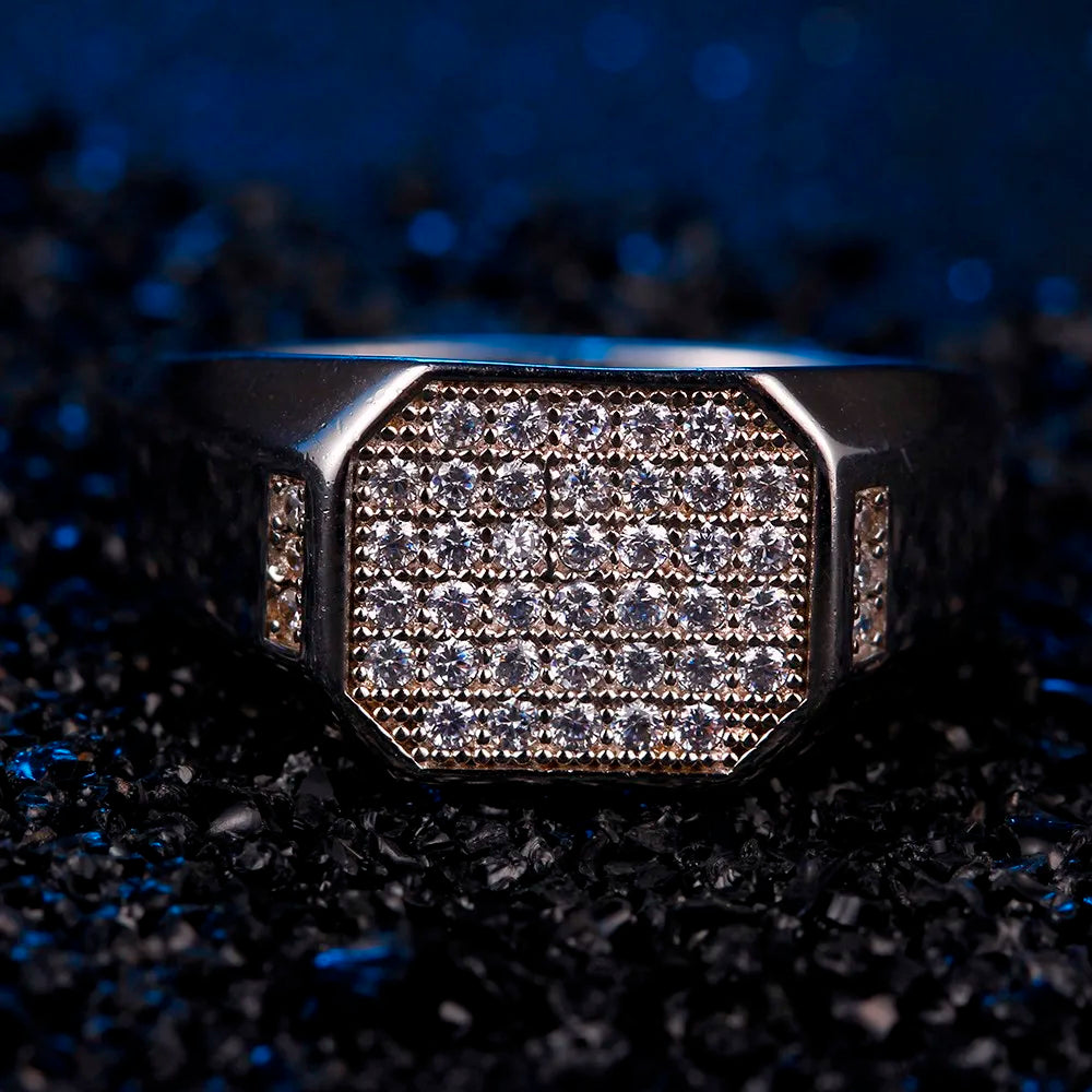 925 sterling silver ring Turkish style Classics Rings for men Fashion Diamond Ring Kirin Jewelry