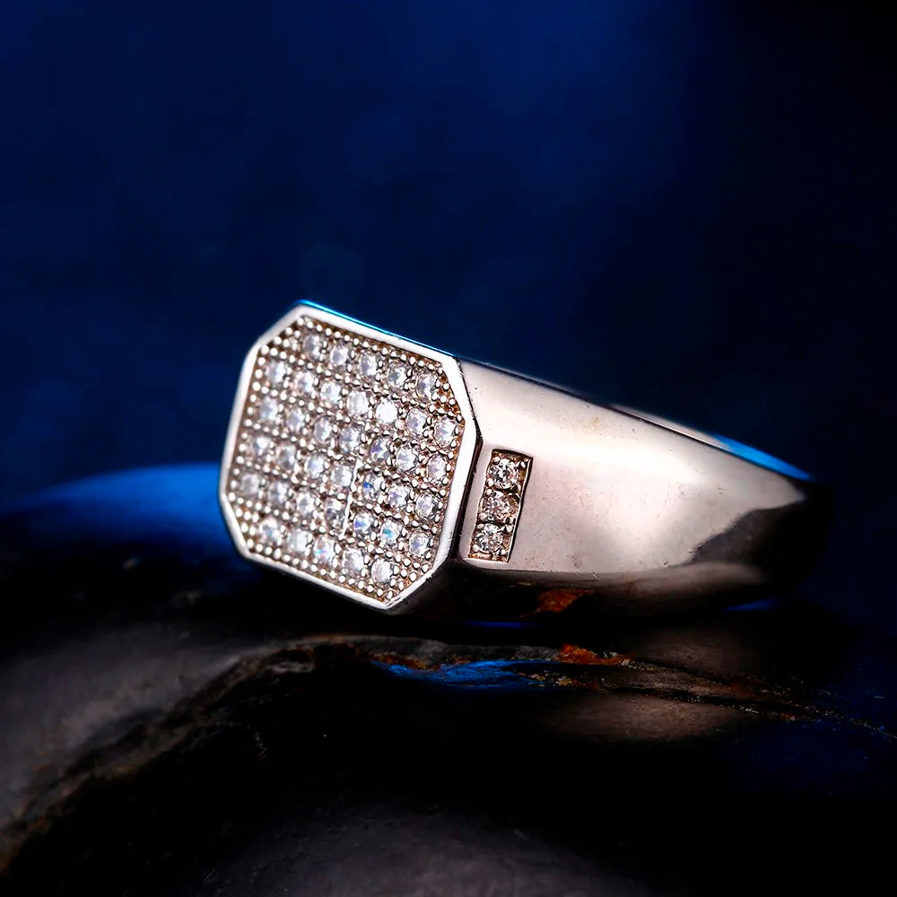 925 sterling silver ring Turkish style Classics Rings for men Fashion Diamond Ring Kirin Jewelry