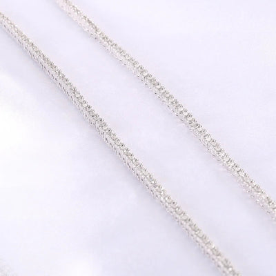 AAA CZ Diamond Tennis Necklace 925 Tennis Necklace Rhodium Finish Moissanite Tennis Chain Link Necklace Kirin Jewelry