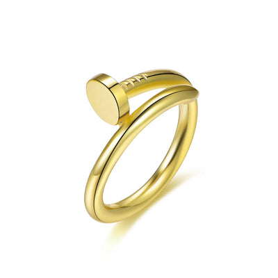 Anillos Custom Jewelry never fade ring 14K 18K Solid Yellow Gold ring Men's and Women's gold plated ring Kirin Jewelry