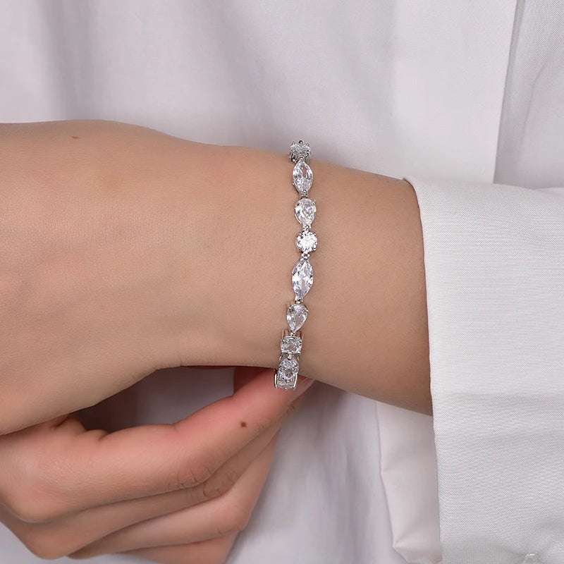 Bracelets for women bracelet charms fashion ladies clothing accessories jewelry  CZ stone crystal diamond bracelet Kirin Jewelry