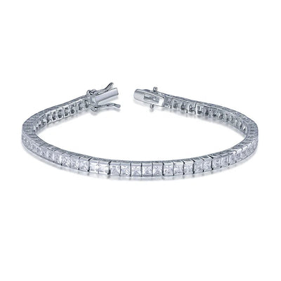Diamond Bracelet For Woman Gift 925 Sterling Silver New Full Diamond Zircon Bracelet Banquet Jewelry Tennis Bracelet Kirin Jewelry