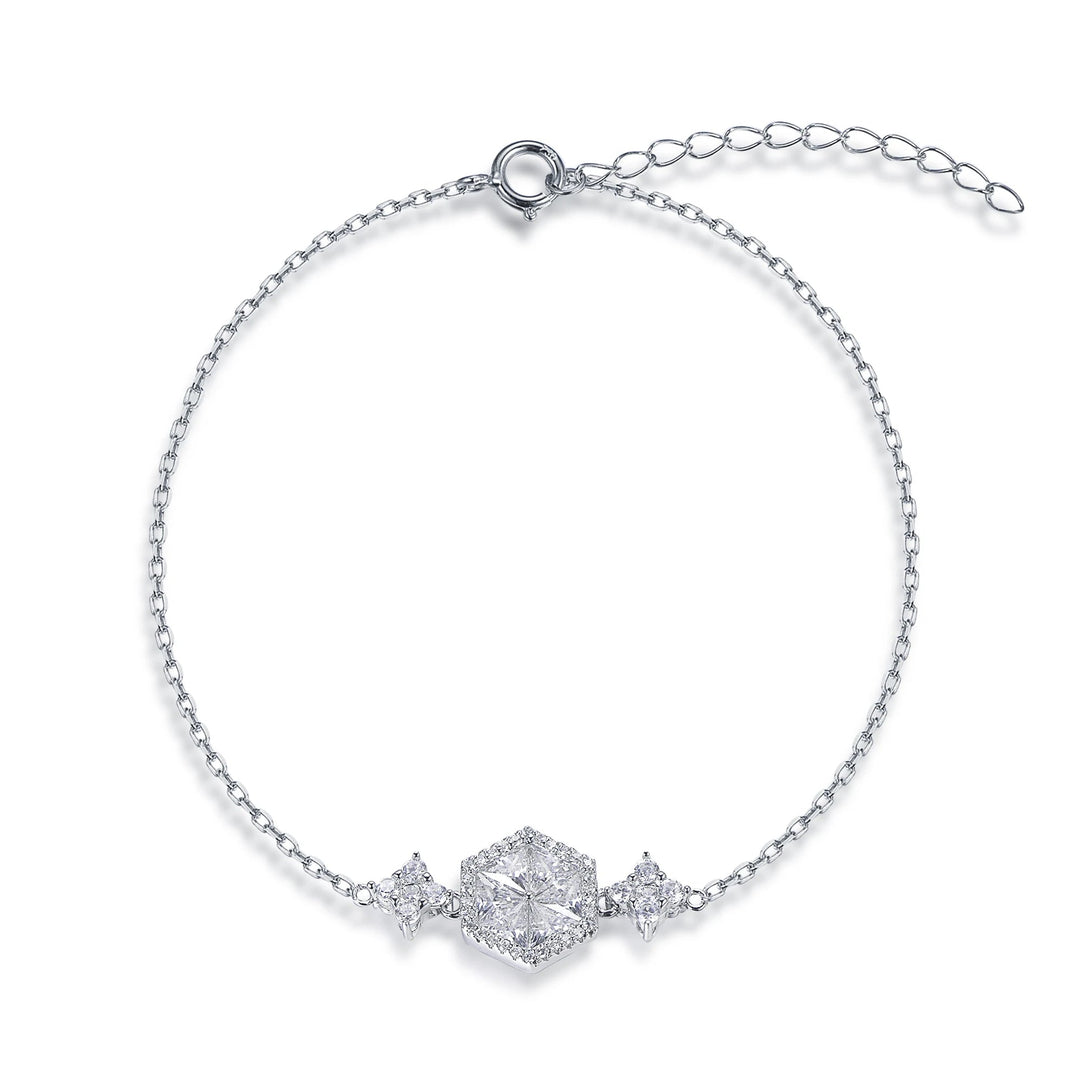 Wholesale Crystal Bracelet Diamond Moissanite bracelet CZ Adjustable chain Bracelet Jewelry