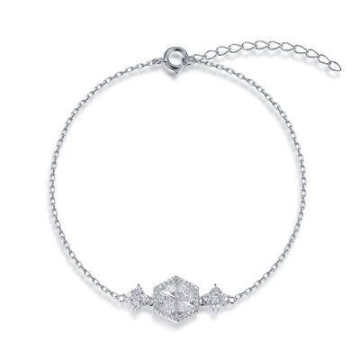 Factory Price Wholesale Crystal Bracelet Diamond Moissanite bracelet CZ Adjustable chain Bracelet Jewelry Kirin Jewelry