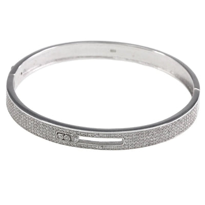 Fashion wholesale silver jewelry zircon 925 women jewelry bracelet charm elegant plated bracelet Kirin Jewelry