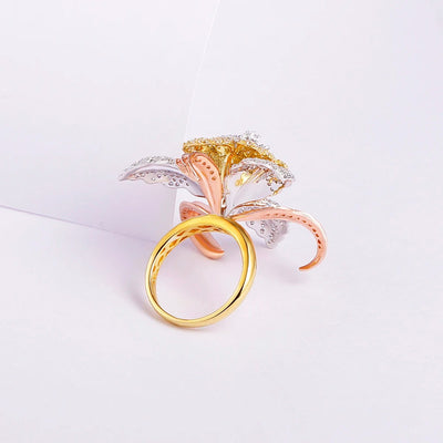 Fashionable  Flower Gold Plated Sets Gold Jewelry New Wholesale Price Latest 18 K Gold Plated Jewelry For Girls Kirin Jewelry