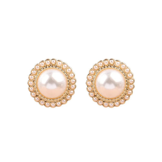 Pearl earrings 925 silver pearl stud earrings for Women Kirin Jewelry