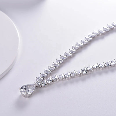 Real Diamond Necklaces & Pendants Women's Diamond Pendant Necklace CZ 925 Sterling Silver Necklaces Kirin Jewelry