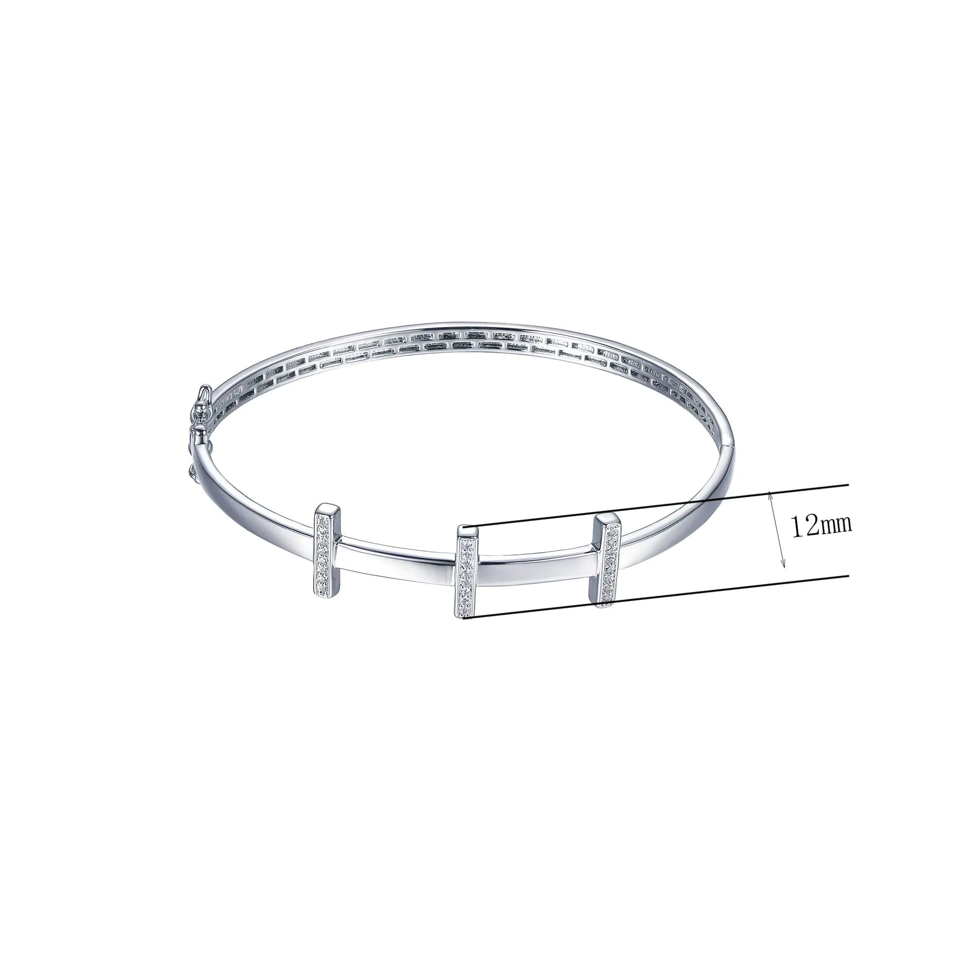 Wholelsale 925 Silver Personalized Simple Design Bangles