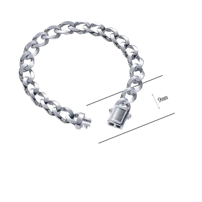 Wholelsale Roadside Curb Cuban Link Chain Bracelet