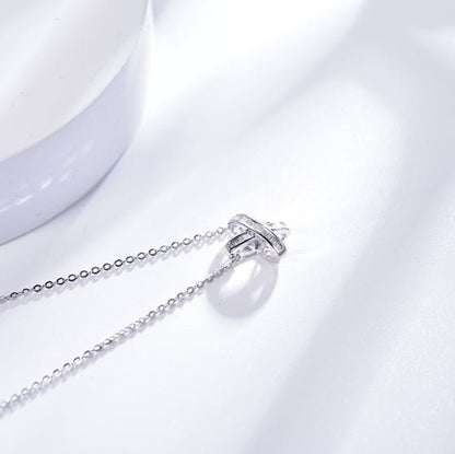 Wholesale 18K Gold Simple Custom Letter Pendant Necklace