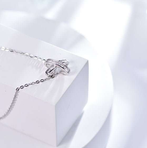 Wholesale 18K Gold Simple Custom Letter Pendant Necklace