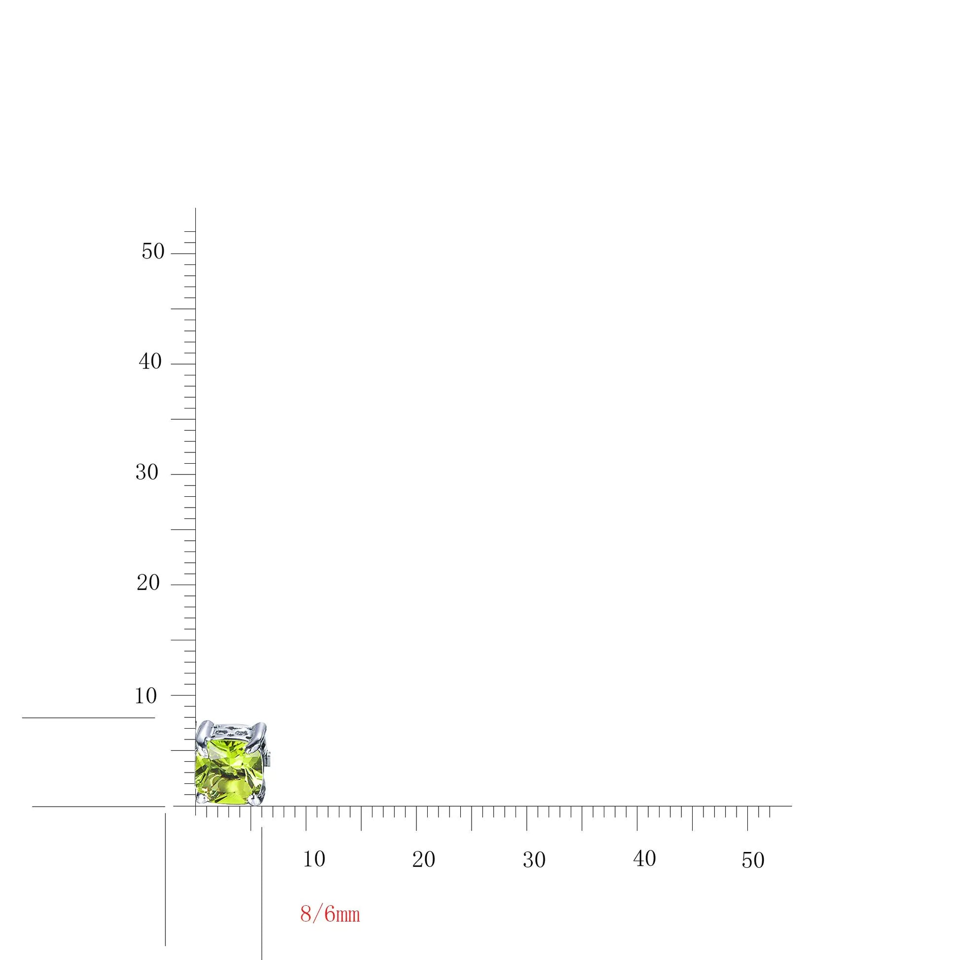 Wholesale Cushion Cut Green Peridot Gemstone Tennis Bracelets