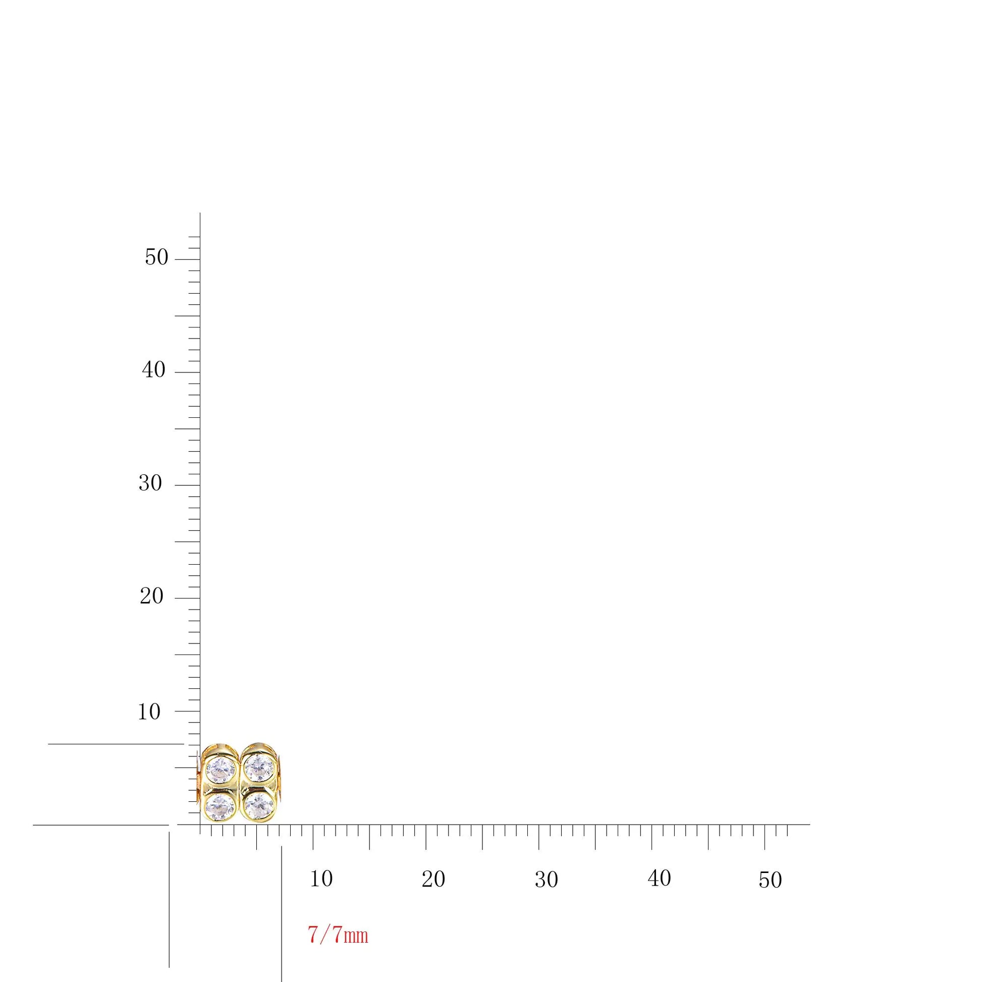 Wholesale Gold Plated Double-Link Personalized Tennis Bracelet