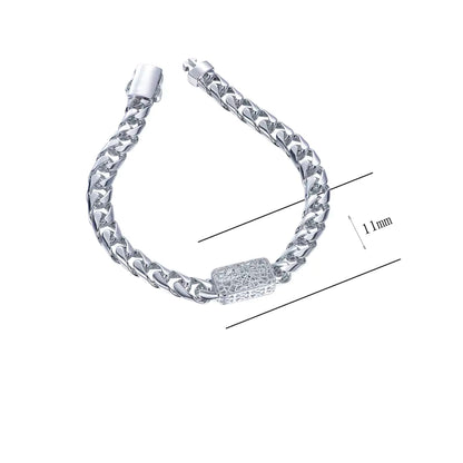 Wholesale Personalized Hollow Accessories Cuban Curb Bracelet