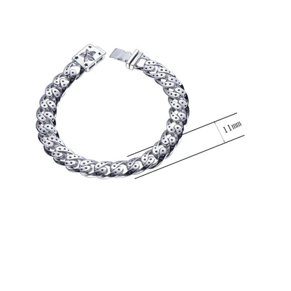 Wholesale Printing Star Personalized Chunky Curb Link Bracelet