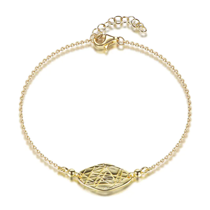 Wholesale Silver Gold Plated Adjustable Personalized Bangle Bracelet​