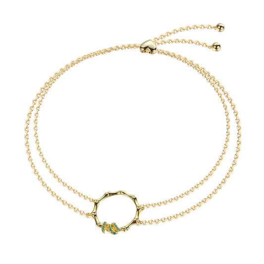 Wholesale Silver Gold Plated Spinel Multi Strand Thin Line Bracelets