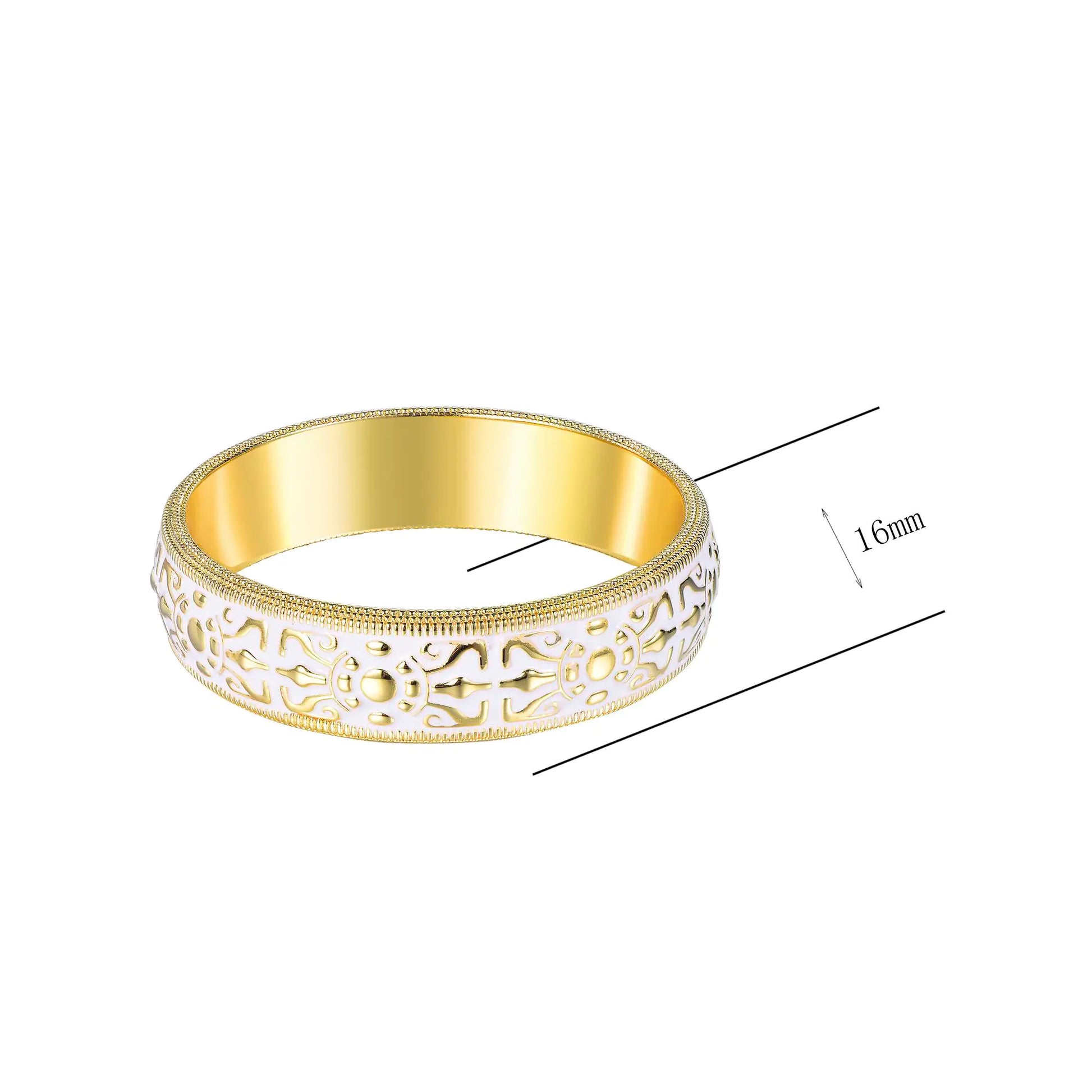 Wholesale Silver Hollow Out Enamel Bangle Bracelet