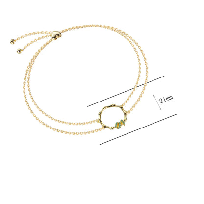 Wholesale Silver Spinel Multi Strand Thin Line Bracelets