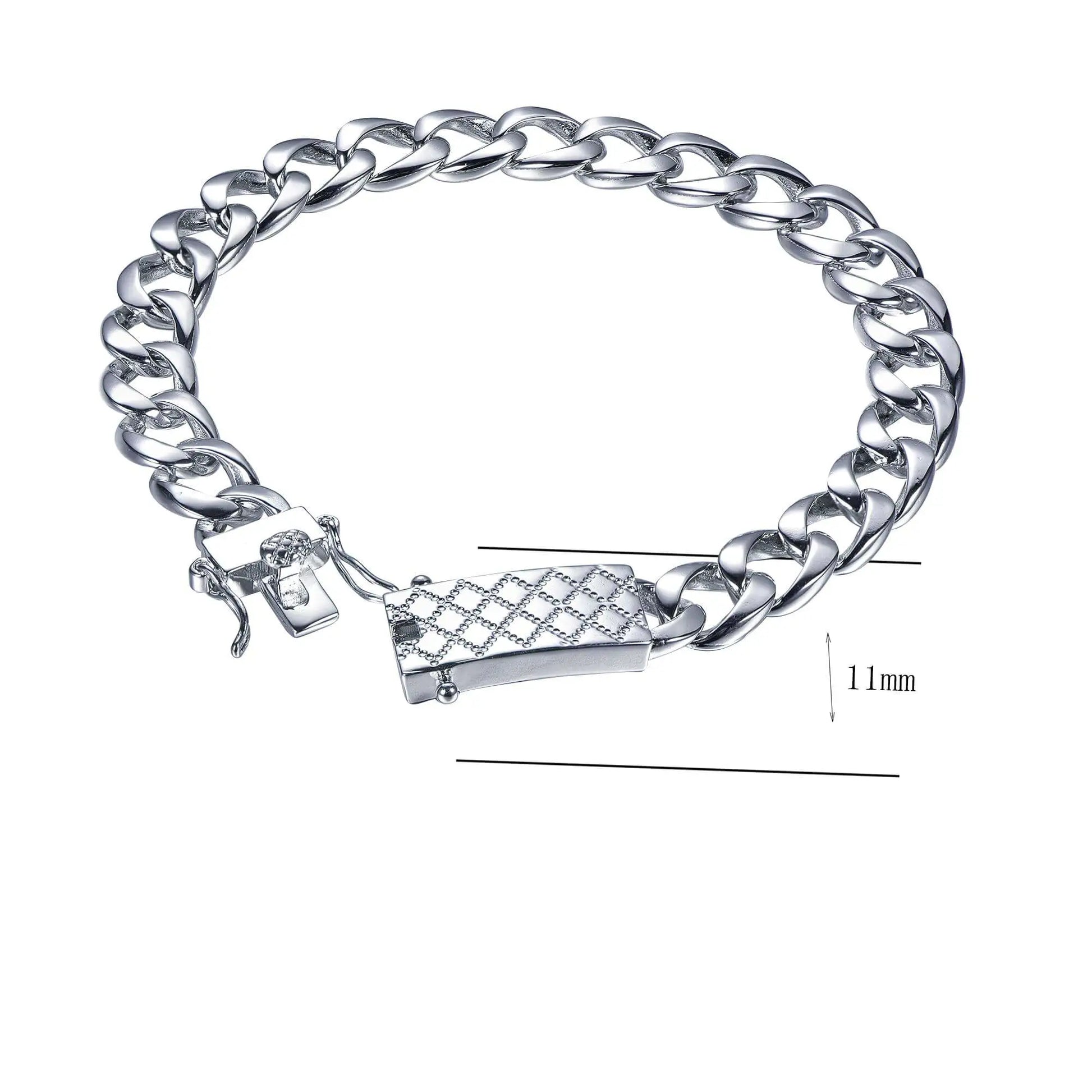 Wholesale Thick Curb Miami Cuban Link Bracelets