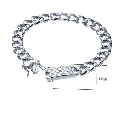 Wholesale Thick Curb Miami Cuban Link Bracelets