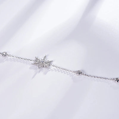 Zirconia Radiant Star Bracelet Multi Size Adjustable Jewelry Casual Dinner Bracelets Kirin Jewelry