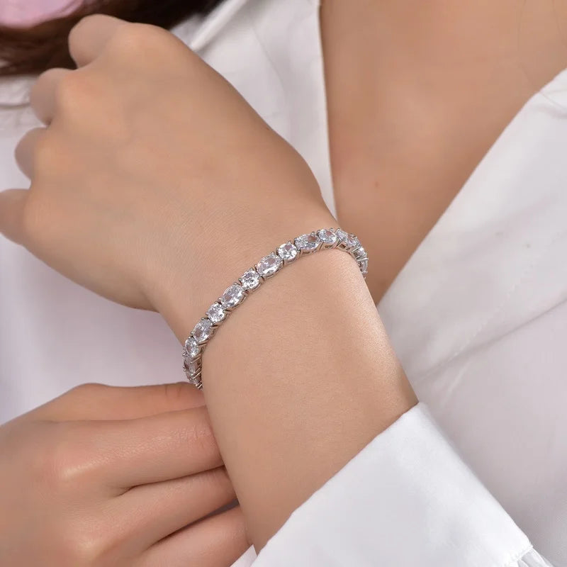 cuff tennis bracelets cz sterling silver 925 sterling silver 925 man bracelet turkish jewelry cz bracelet Kirin Jewelry