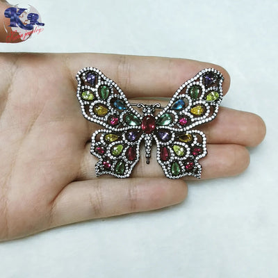 wholesale price handwork gift butterfly custom brooch Kirin Jewelry
